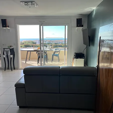 Vue Mer, Secteur Des Plages, T3 De Standing Climatise Avec Grande Terrasse *