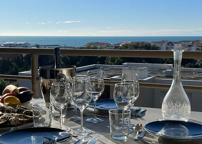 Vue Mer, Secteur Des Plages, T3 De Standing Climatise Avec Grande Terrasse * سُت